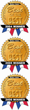 Best of the Best 3 years in a row!
